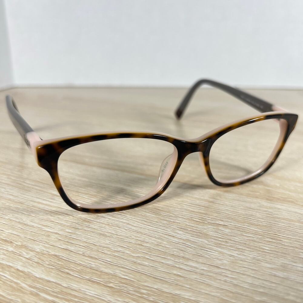 Furla Tate VU4943K Col.01GQ Tortoise Taupe Pink Eyeglasses Frames 53-16-140